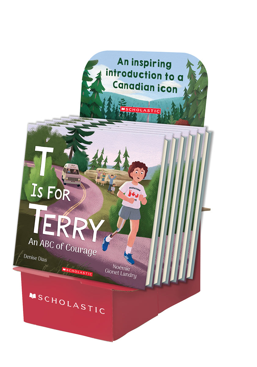 T Is for Terry 6-Copy Counter Display