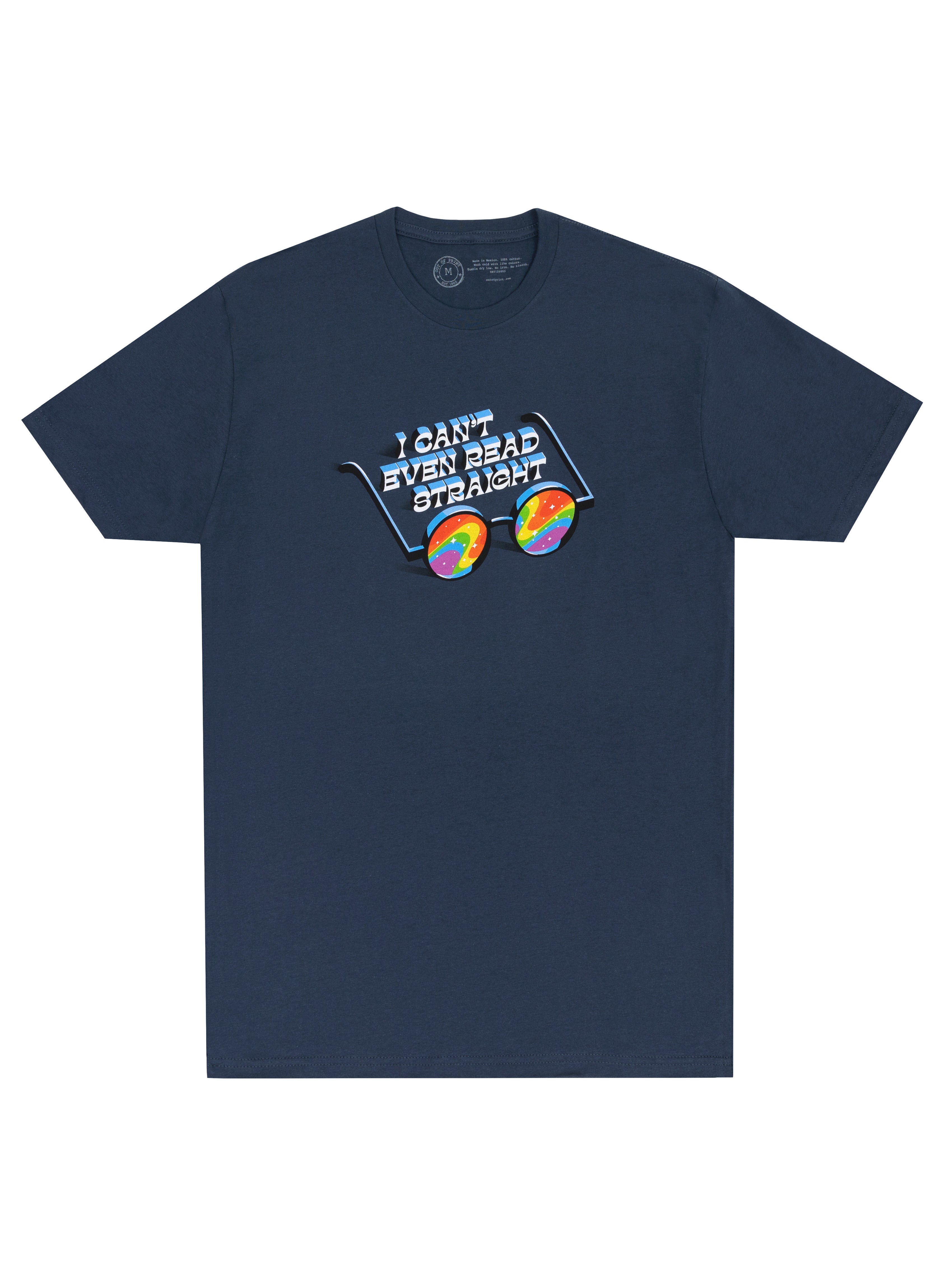 I Can't Even Read Straight Unisex T-Shirt XXX-Large