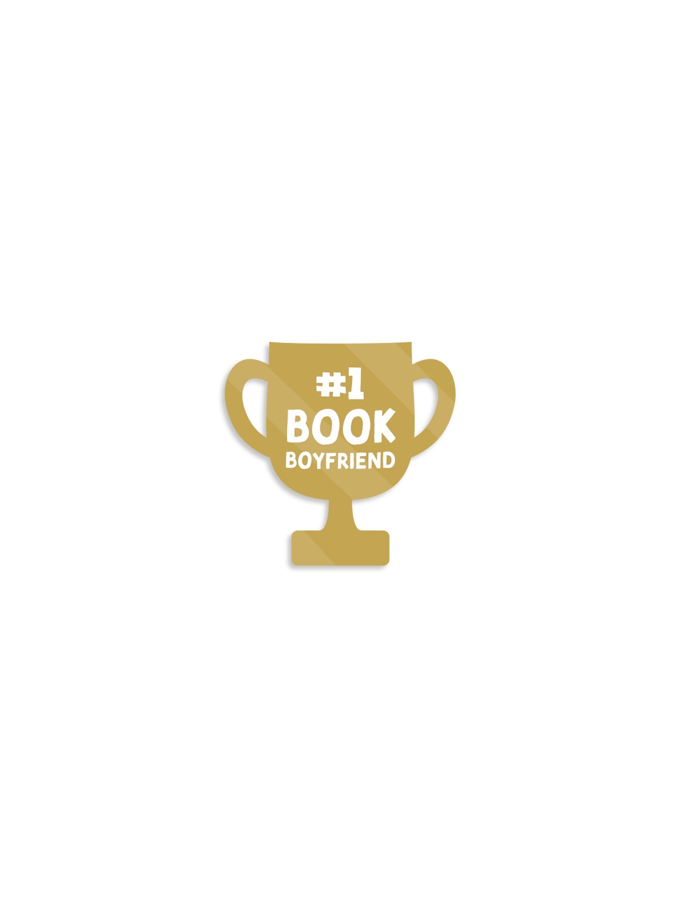 #1 Book Boyfriend Enamel Pin