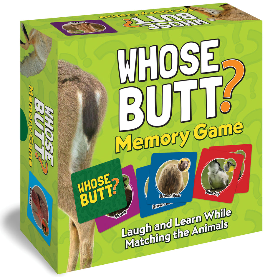 Whose Butt? Memory Game