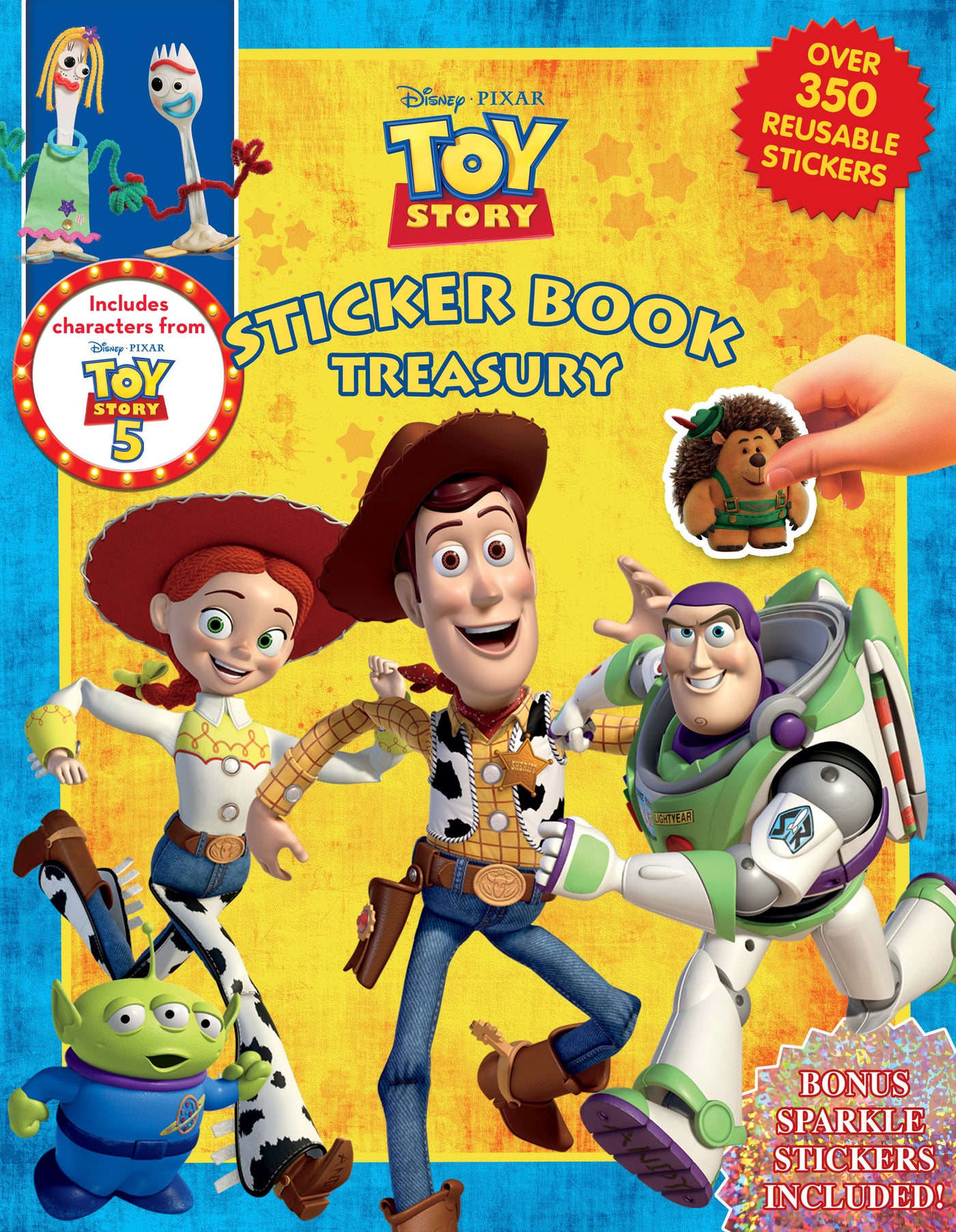 DISNEY TOY STORY (WITH 5) STICKER BOOK TREASURY