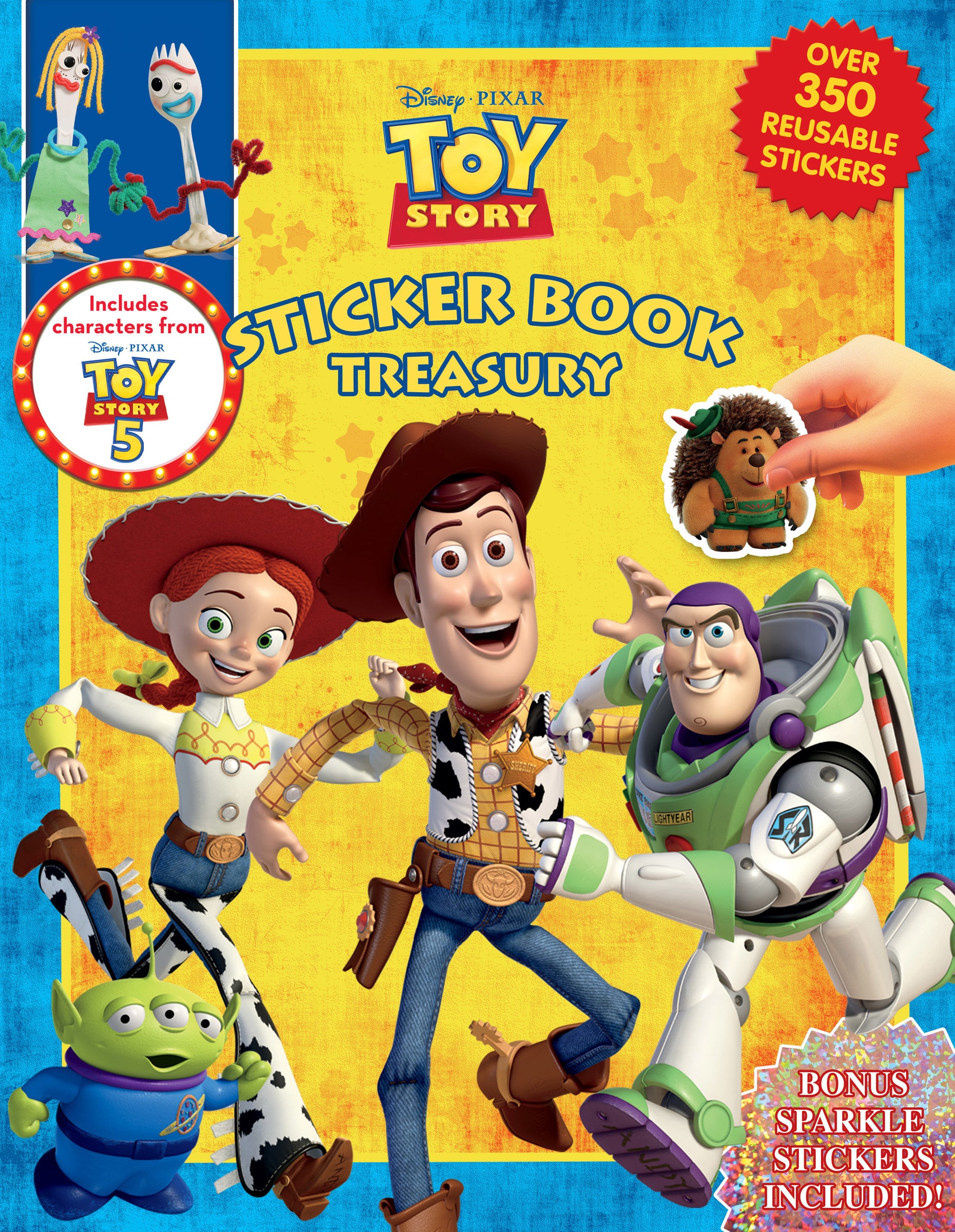 DISNEY TOY STORY (WITH 5) STICKER BOOK TREASURY