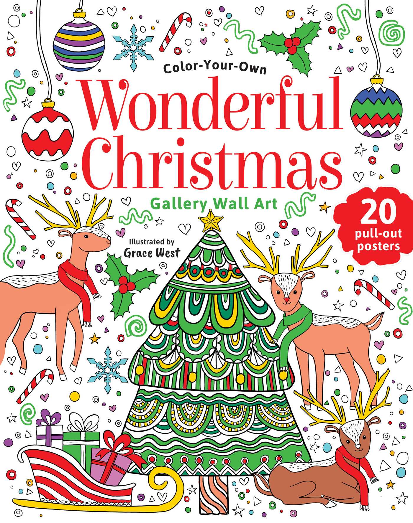 Wonderful Christmas: Coloring Book