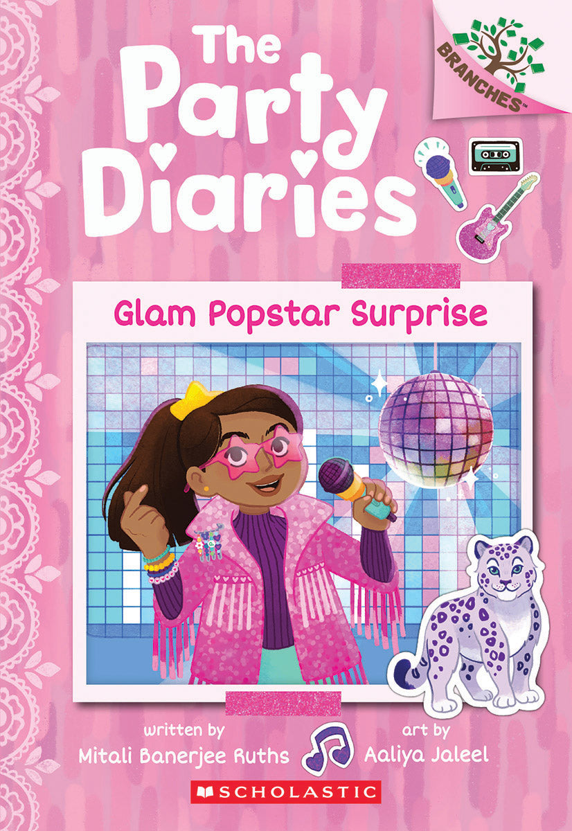 Glam Popstar Surprise: A Branches Book (The Party Diaries #6)