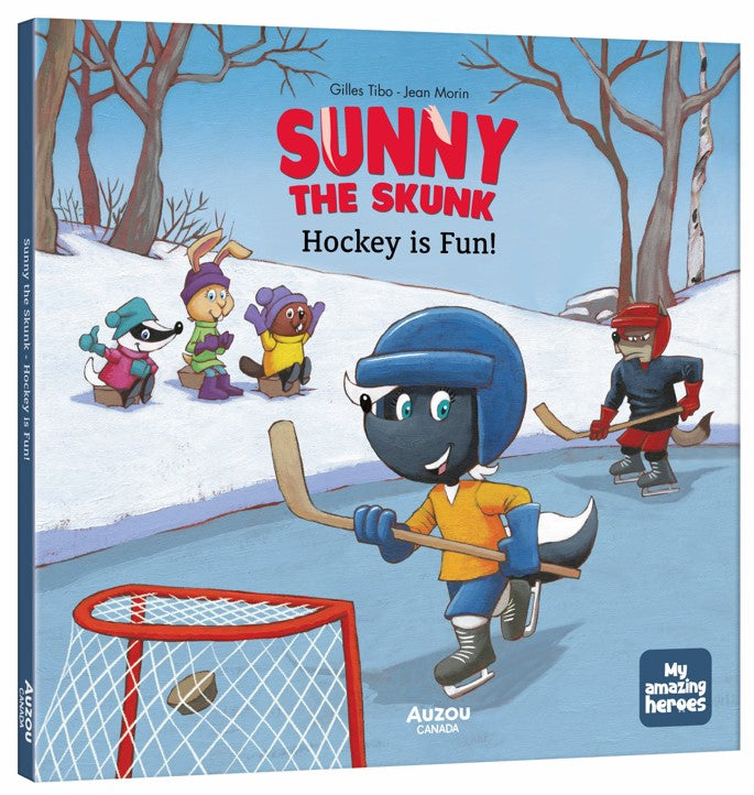 Sunny the Skunk Hockey is Fun!