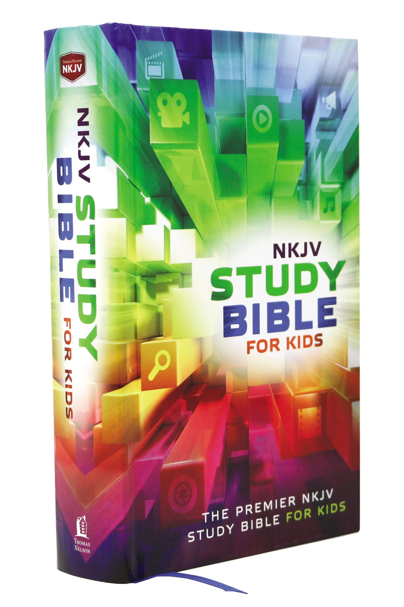 NKJV, Study Bible for Kids, Hardcover, Multicolor