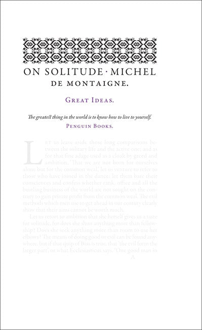Great Ideas On Solitude