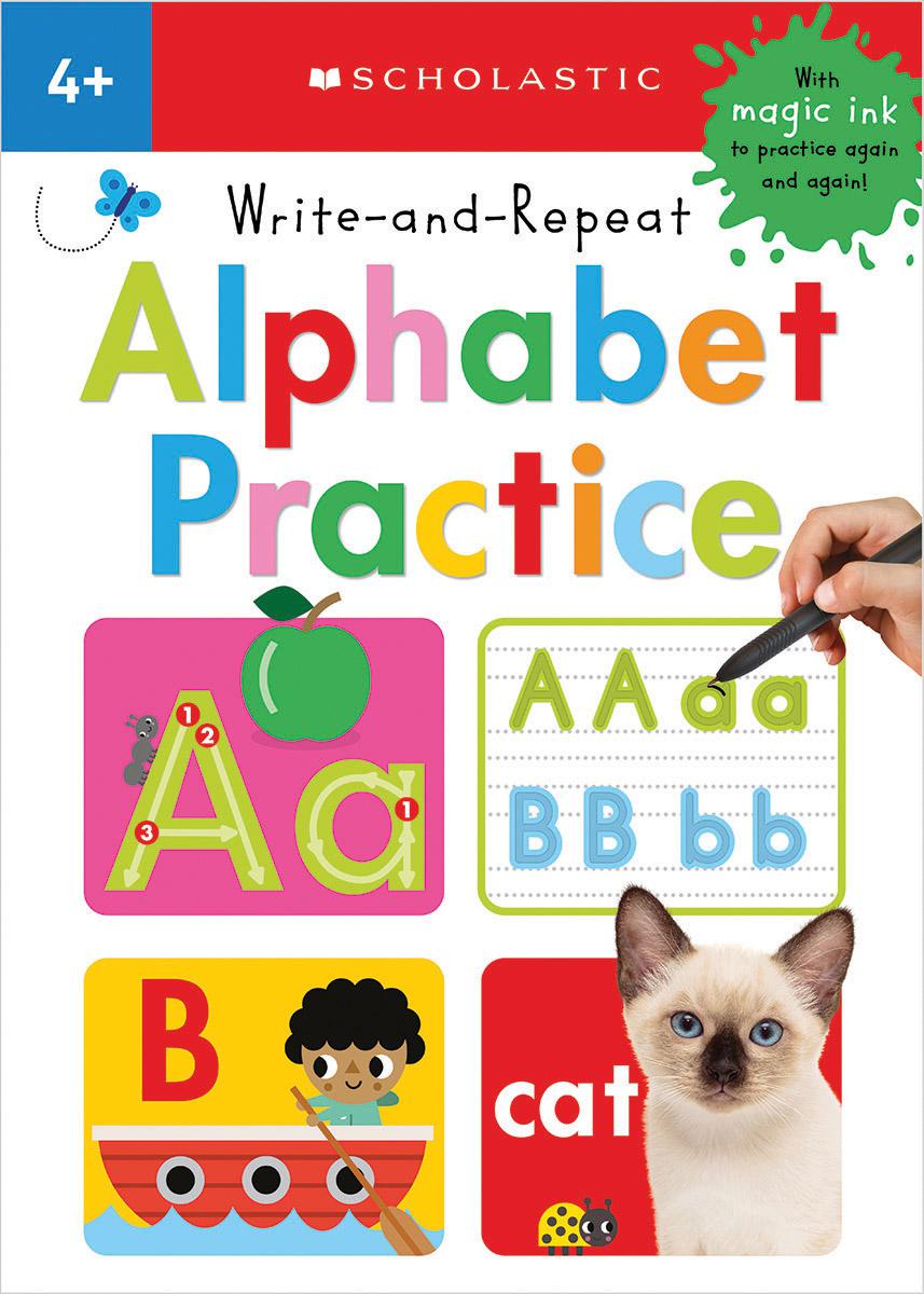 Write-and-Repeat Alphabet Practice: Scholastic Early Learners (Write-and-Repeat)