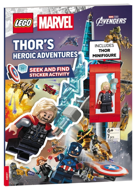 LEGO Marvel: Thor’s Heroic Adventures Seek and Find Sticker Activity Book