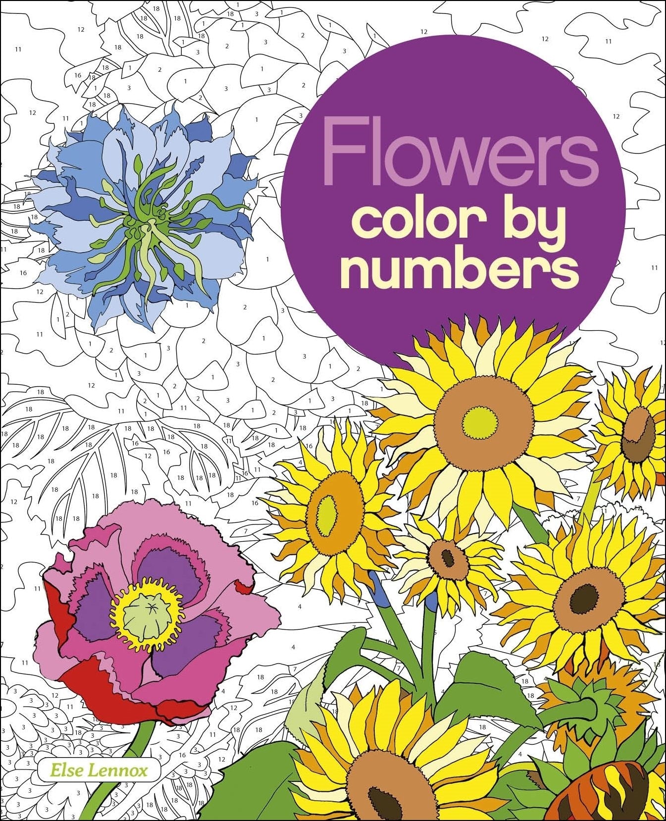 Flowers Color by Numbers