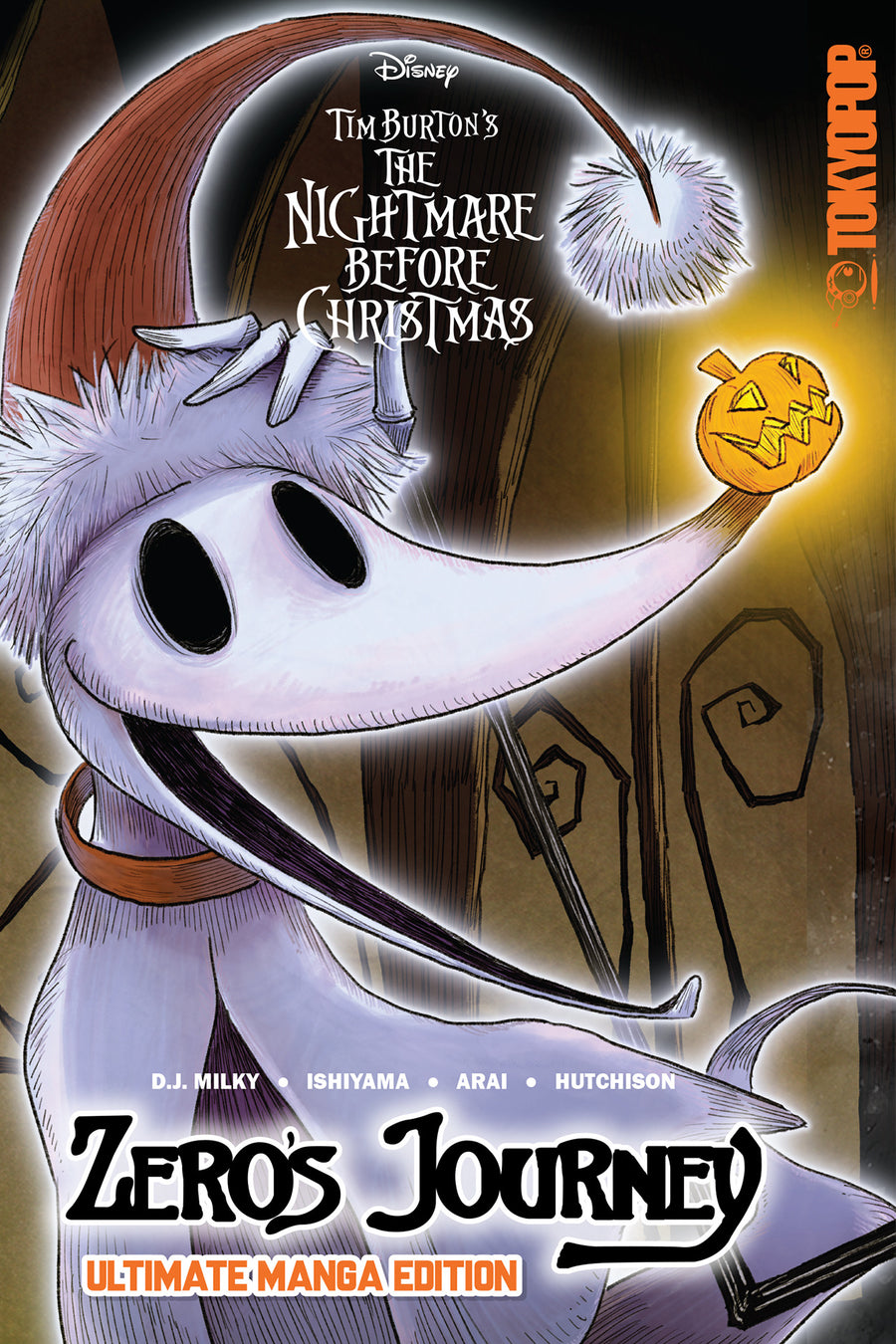 Disney Tim Burton's The Nightmare Before Christmas: Zero's Journey (Ultimate Manga Edition with Sprayed Edges)
