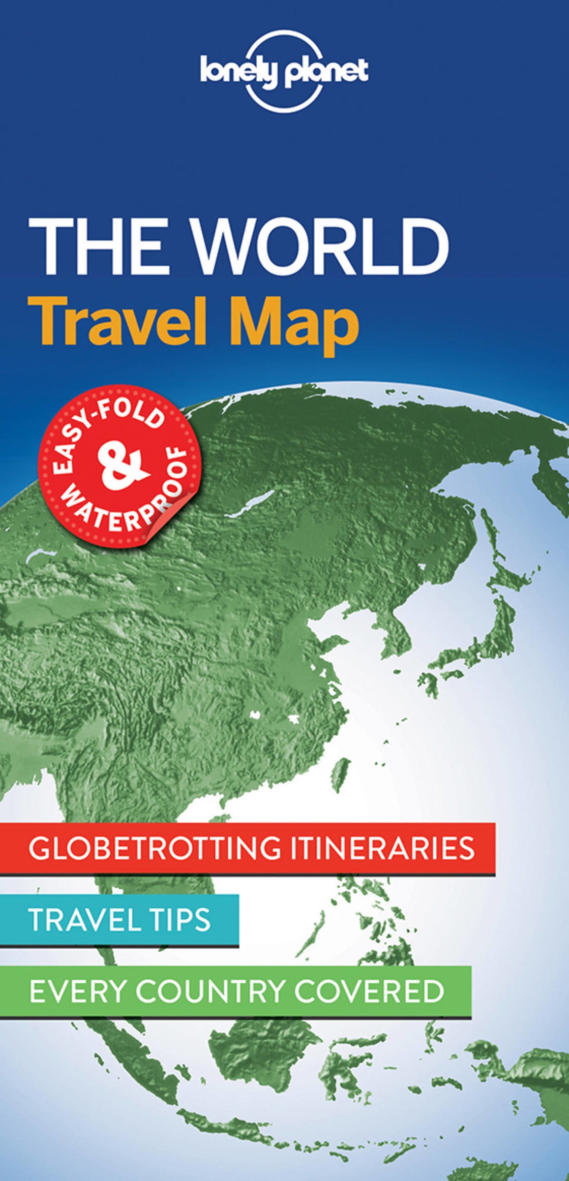 Lonely Planet The World Planning Map 1st Ed.