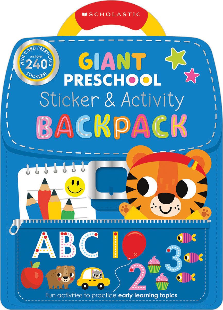 Giant Preschool: Sticker &amp; Activity Backpack (Scholastic Early Learners)