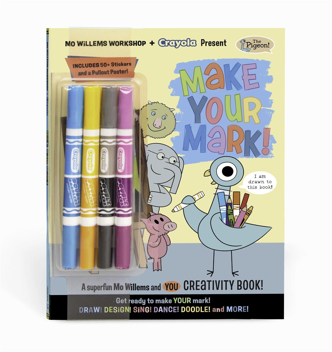 Mo Willems Workshop and Crayola Present:  Make Your Mark!