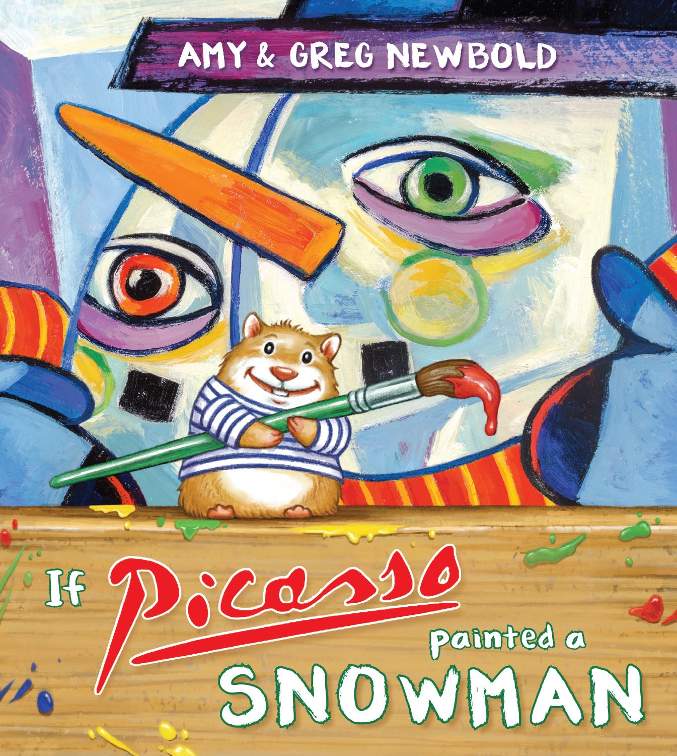 If Picasso Painted a Snowman