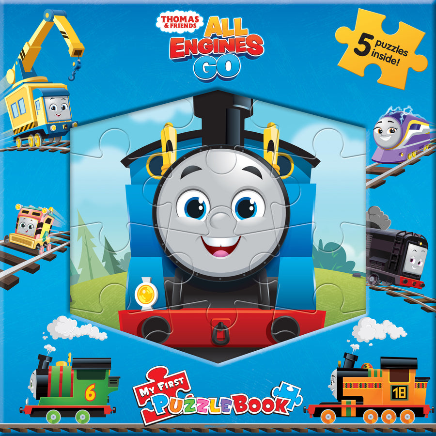 MATTEL THOMAS ON THE GO MY FIRST PUZZLE BOOK