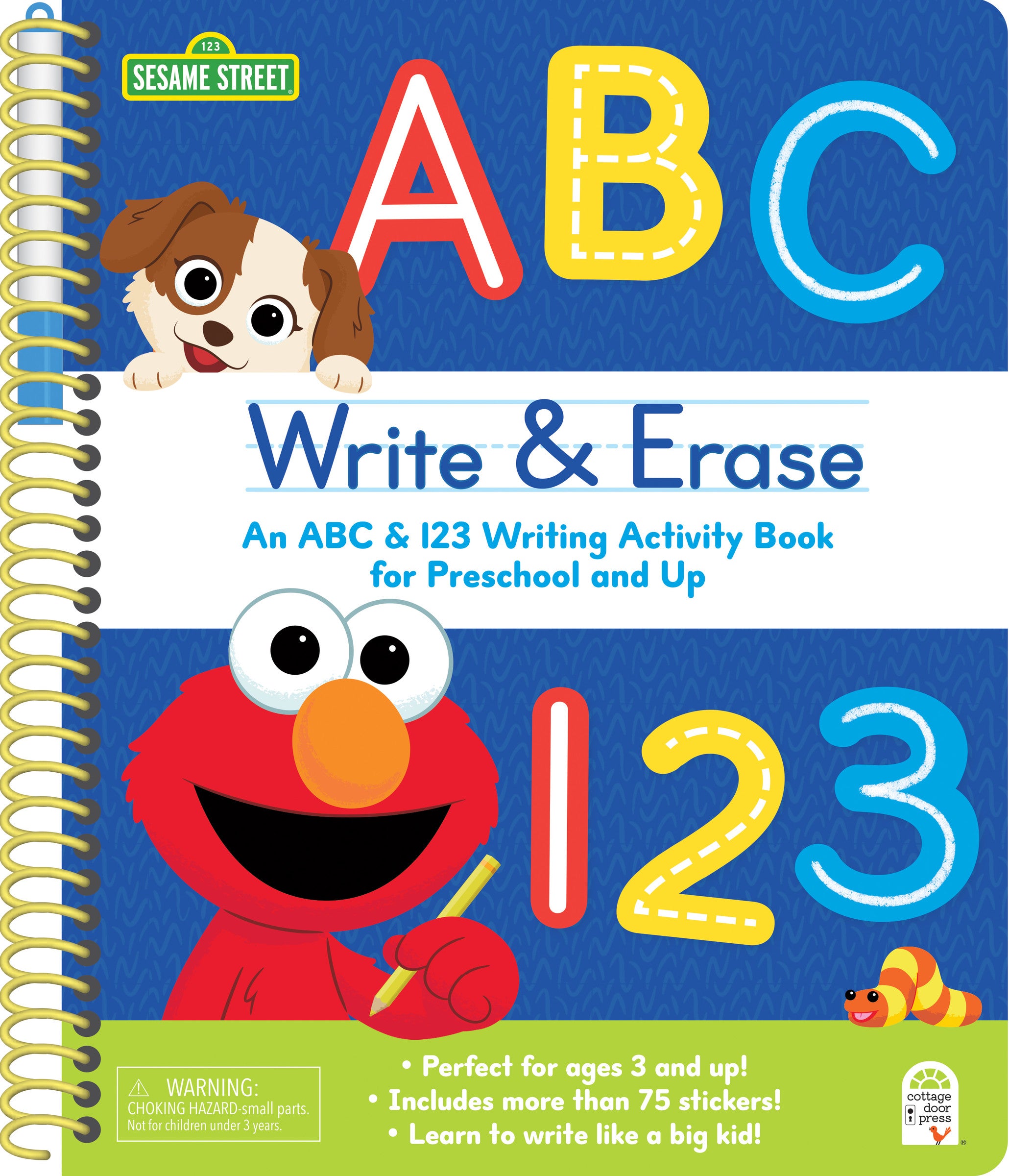 Sesame Street Write &amp; Erase ABC and 123