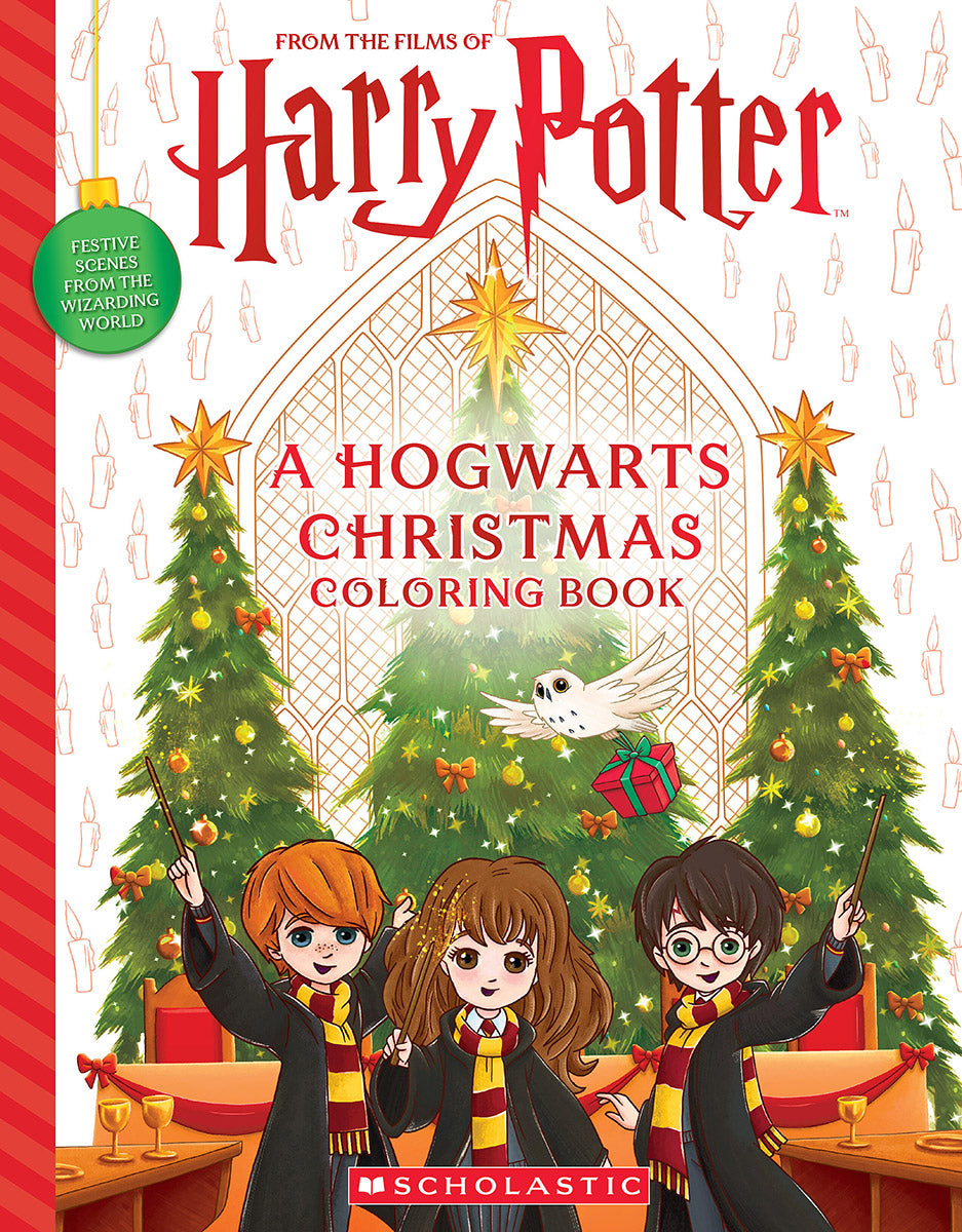 A Hogwarts Christmas: An Official Harry Potter Coloring Book