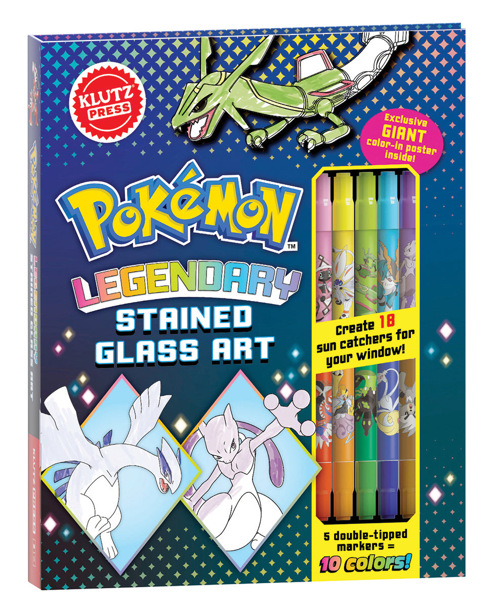 Pokémon Legendary Stained Glass