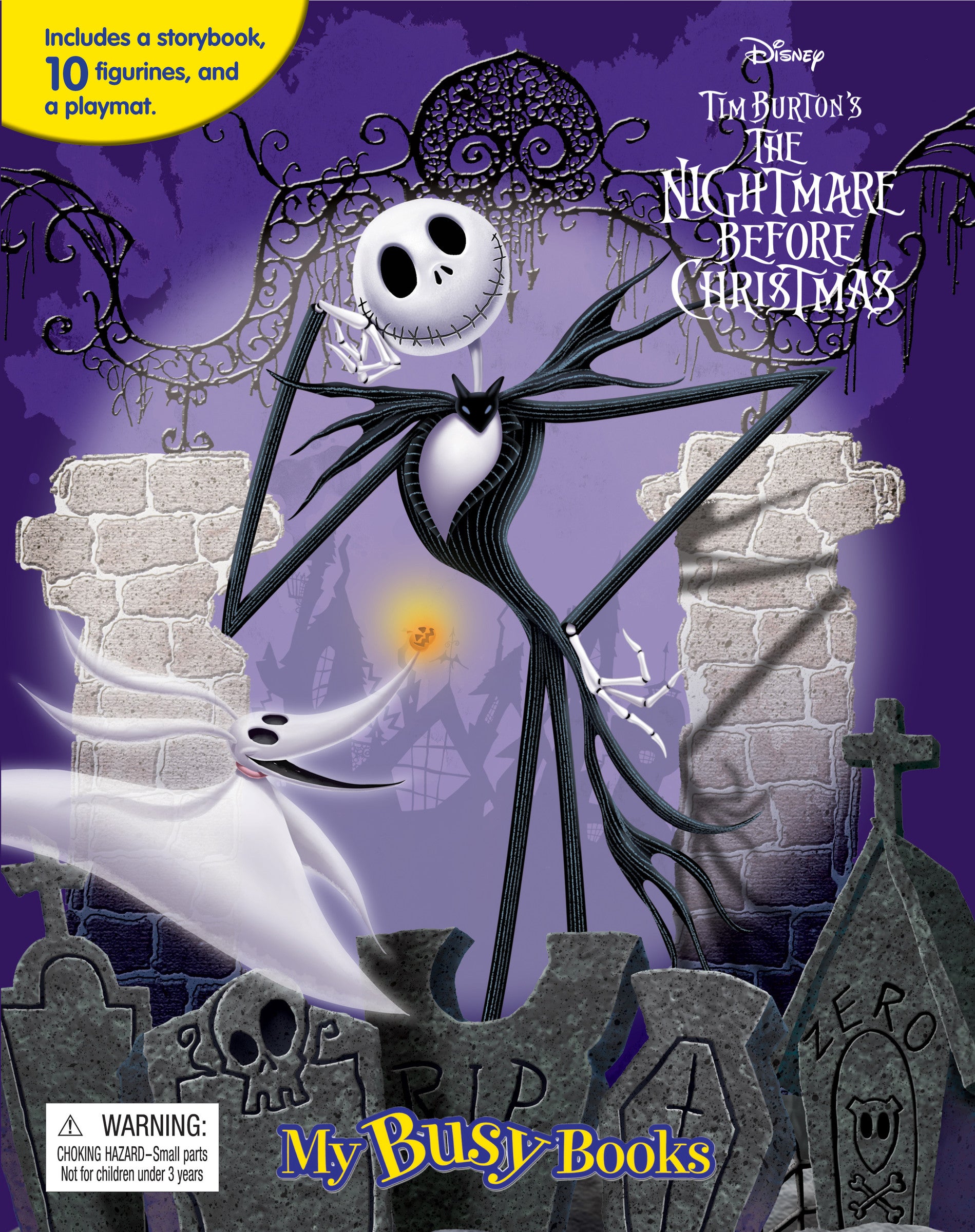 DISNEY NIGHTMARE BEFORE CHRISTMAS MY BUSY BOOKS
