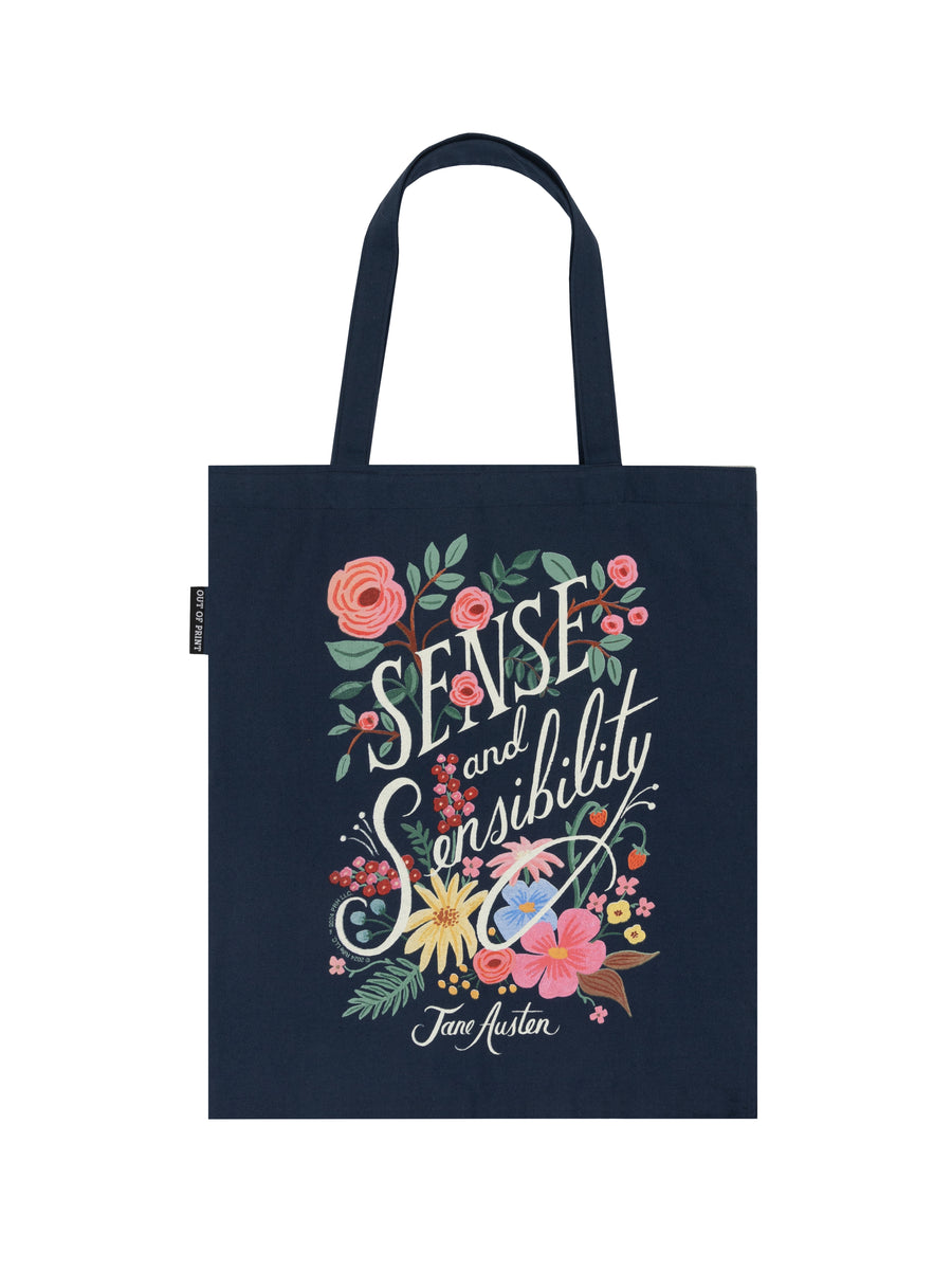 Puffin in Bloom: Sense and Sensibility Tote Bag