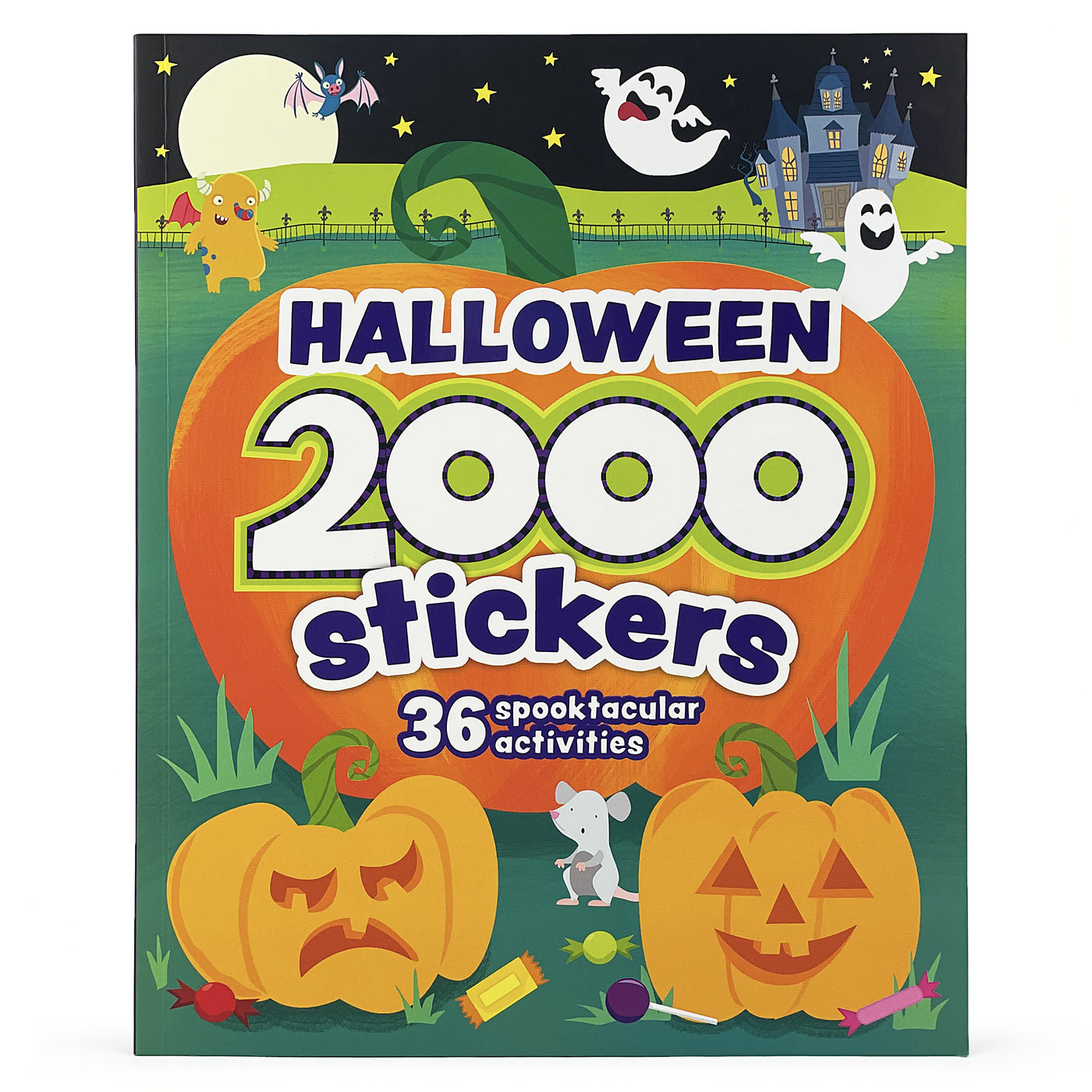 Totally Awesome 2000 Stickers Halloween Activity Book
