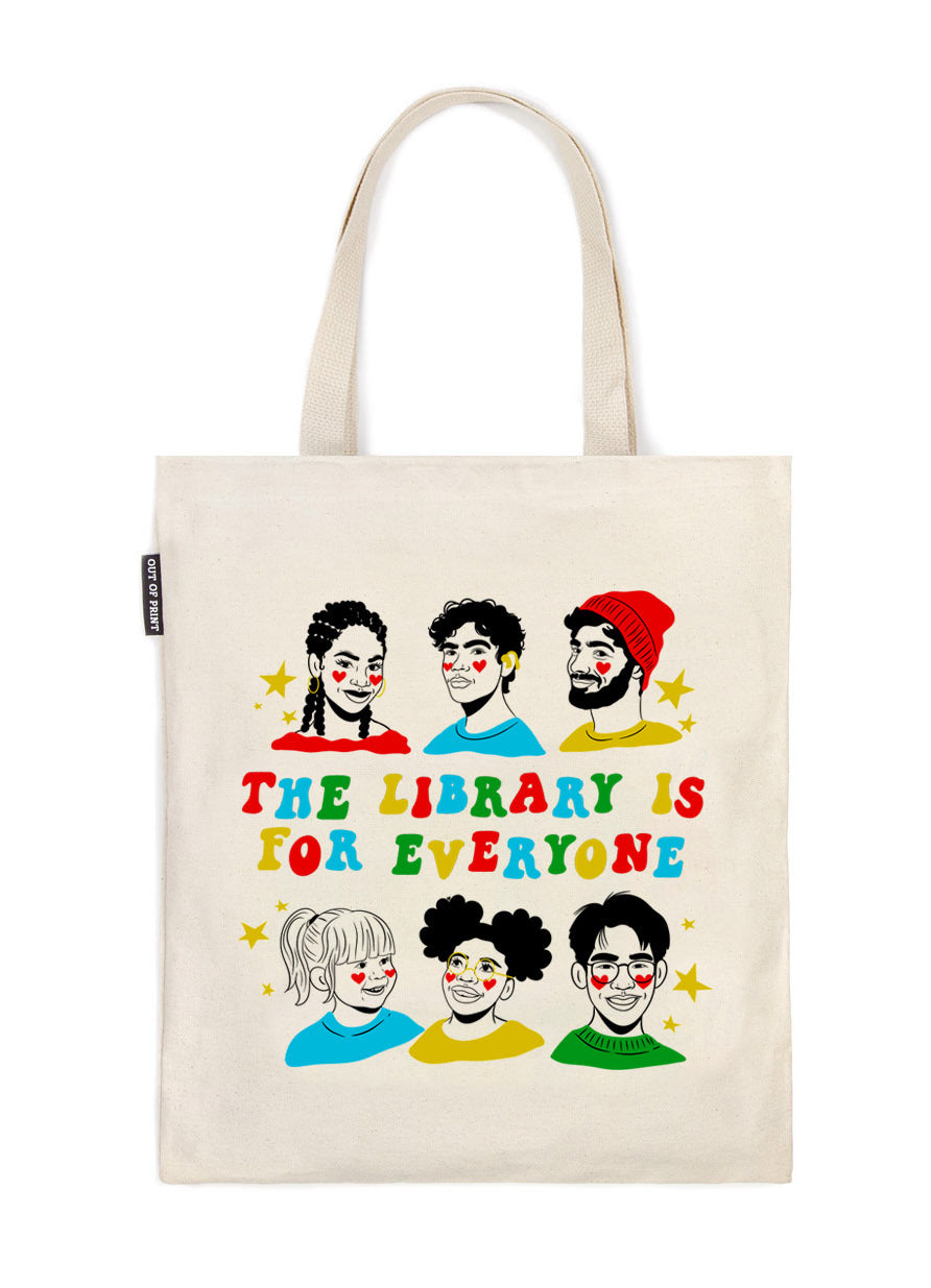 Mychal Threets: The Library is for Everyone Tote Bag