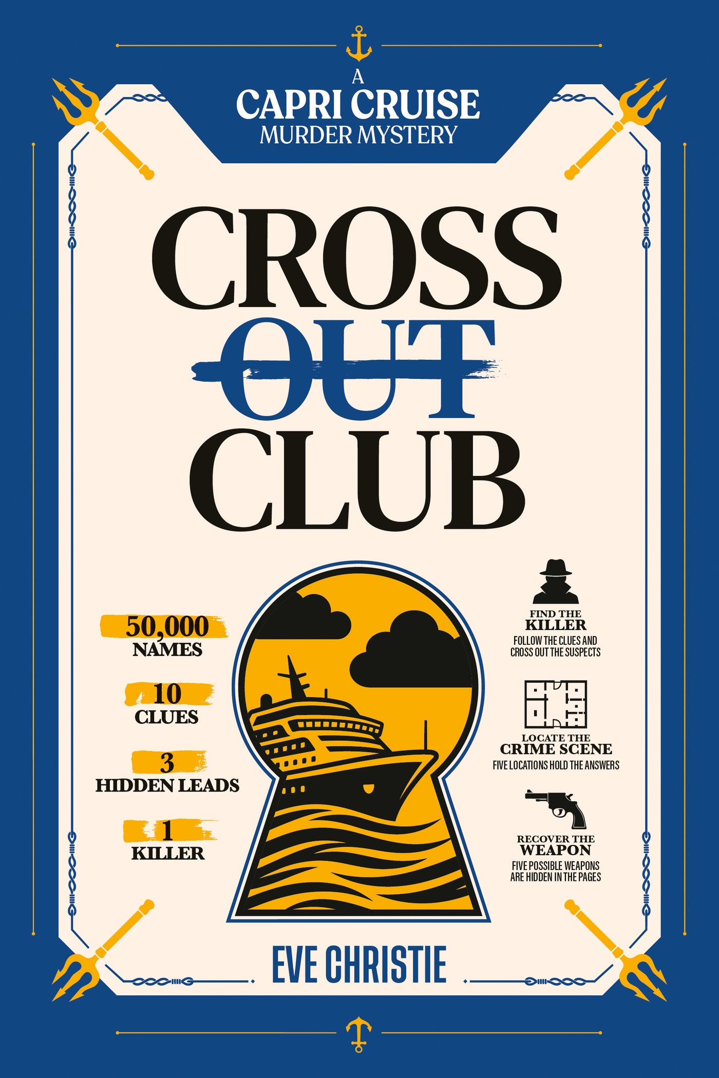 Cross Out Club: A Capri Cruise Murder Mystery Puzzle