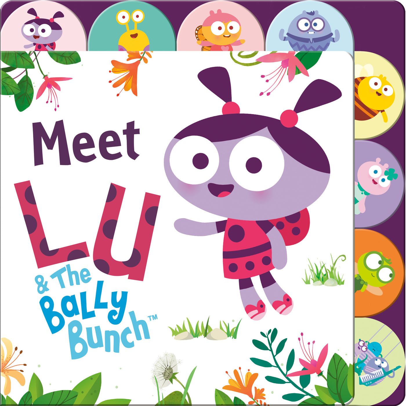 Meet Lu & the Bally Bunch Tabbed Board Book