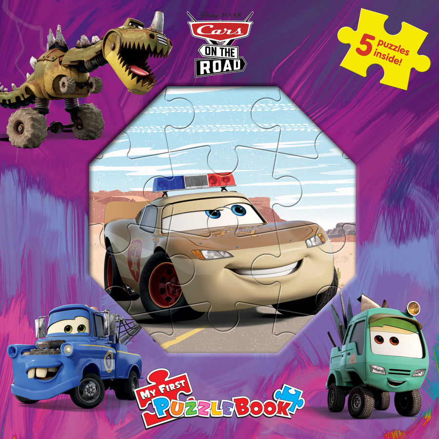 DISNEY CARS ON THE ROAD MY FIRST PUZZLE BOOK