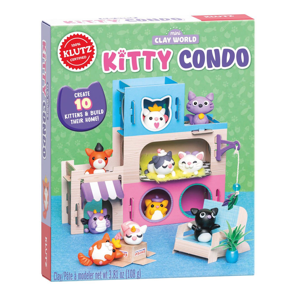 Mini Clay World Kitty Condo