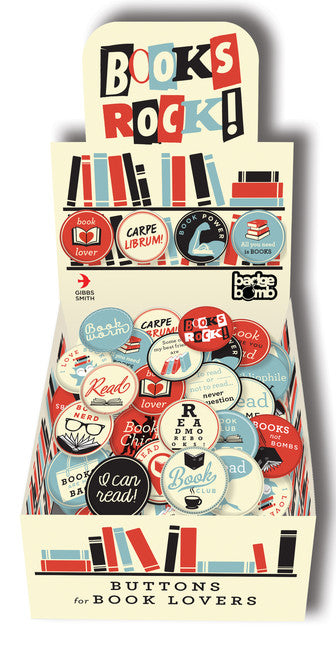 Books Rock ! Buttons