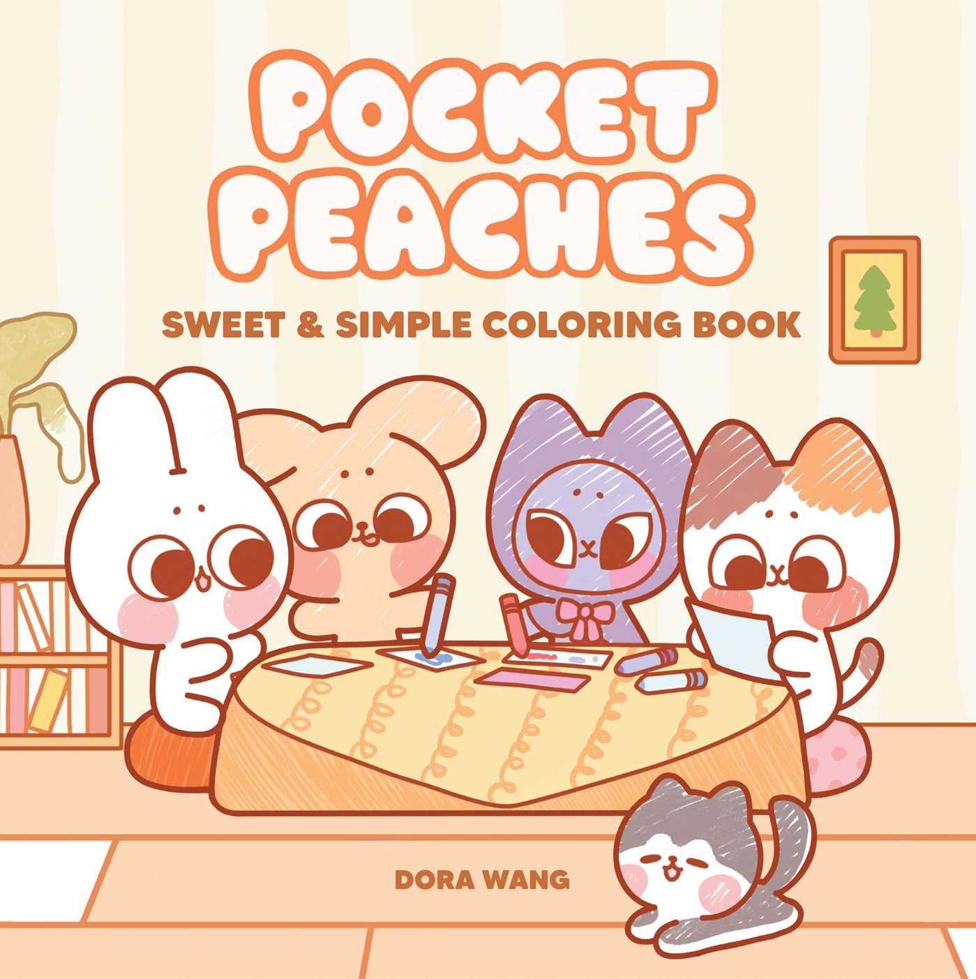 Pocket Peaches Sweet &amp; Simple Coloring Book