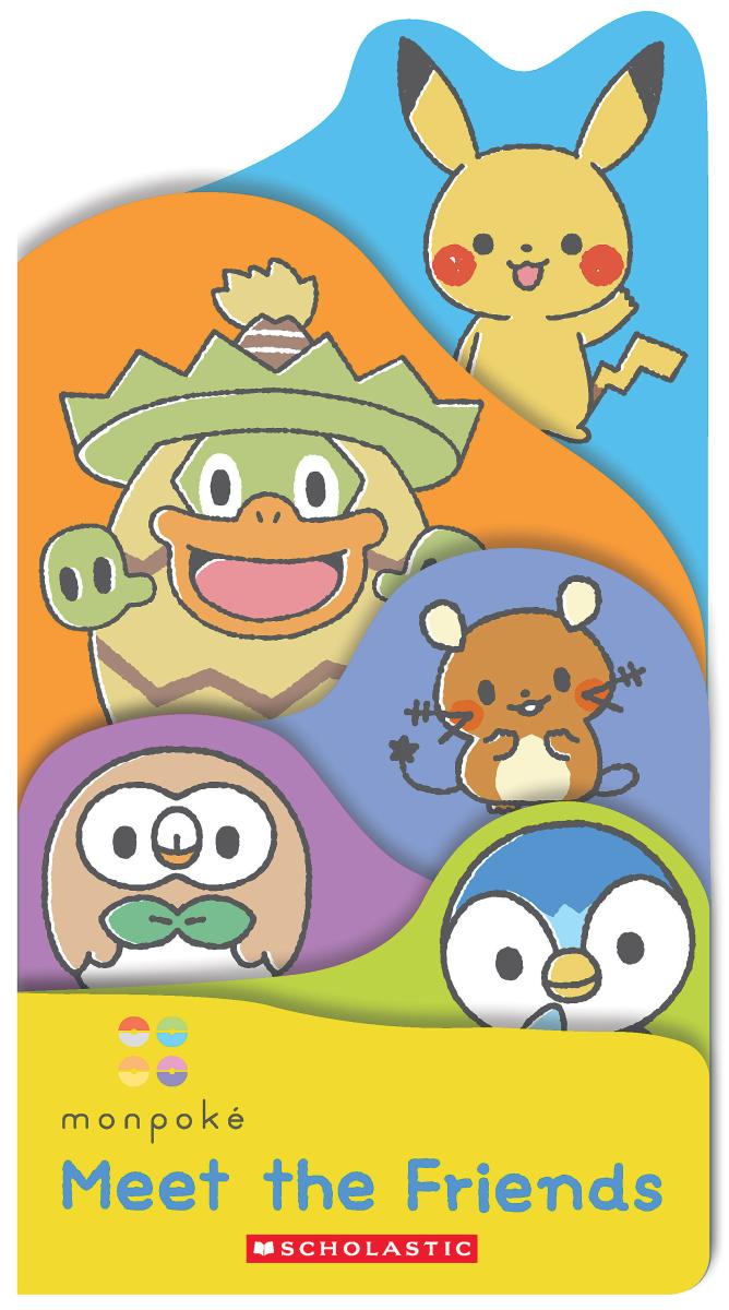 Meet the Friends (Monpoké Board Book)