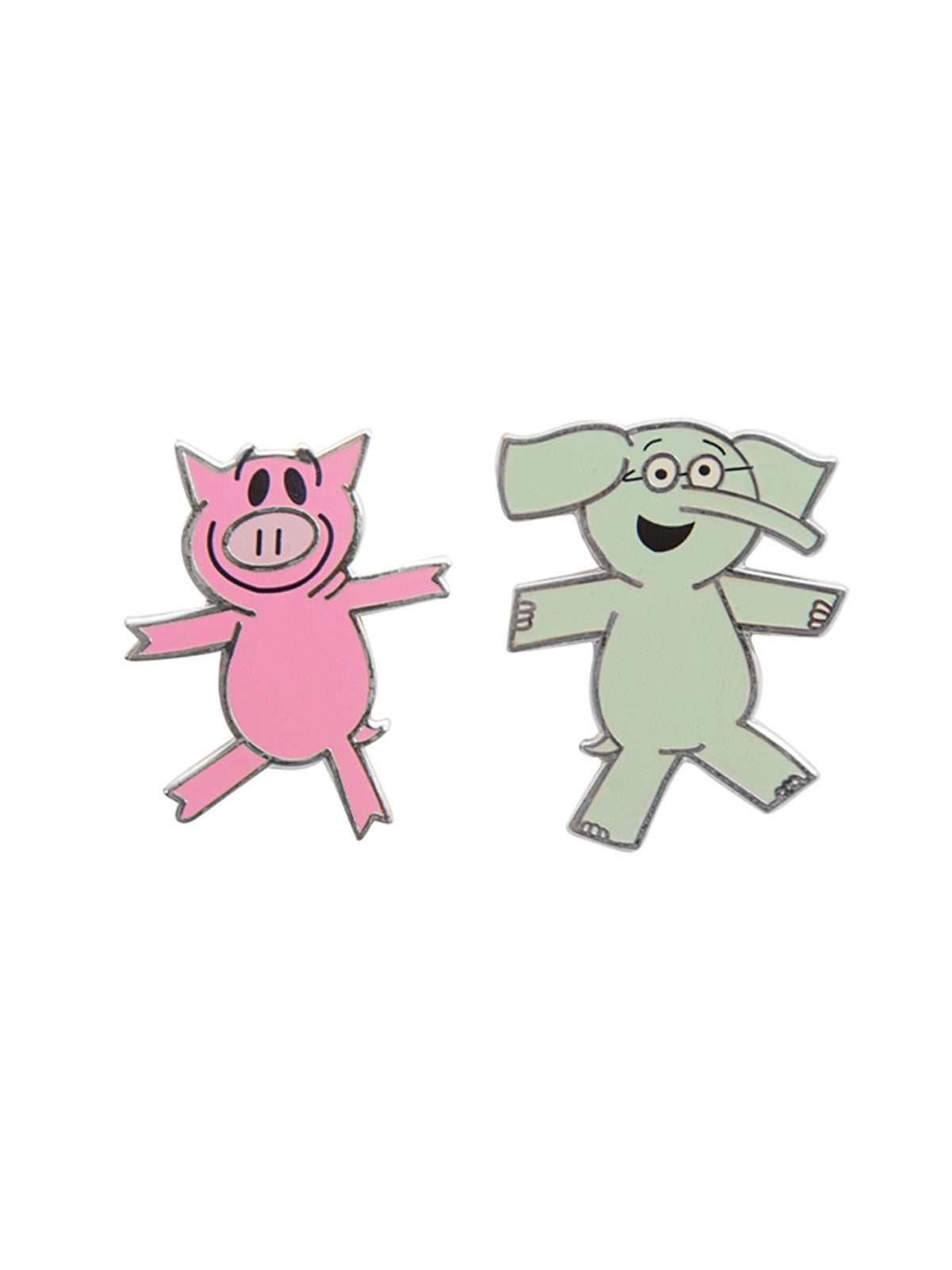 ELEPHANT &amp; PIGGIE Enamel Pin Set