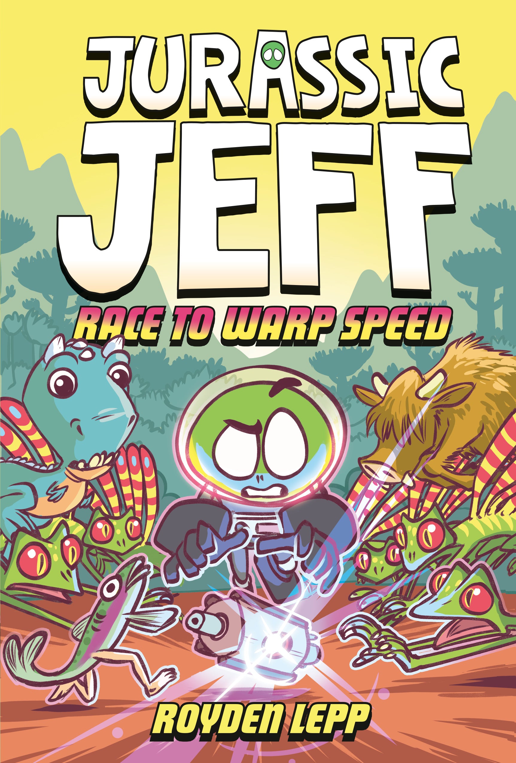 Jurassic Jeff: Race to Warp Speed (Jurassic Jeff Book 2)