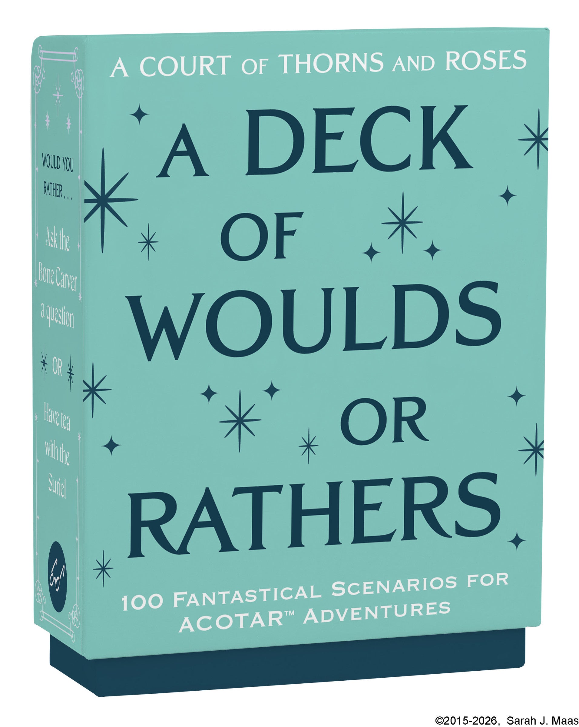 A Court of Thorns and Roses Official Deck: A Deck of Woulds or Rathers