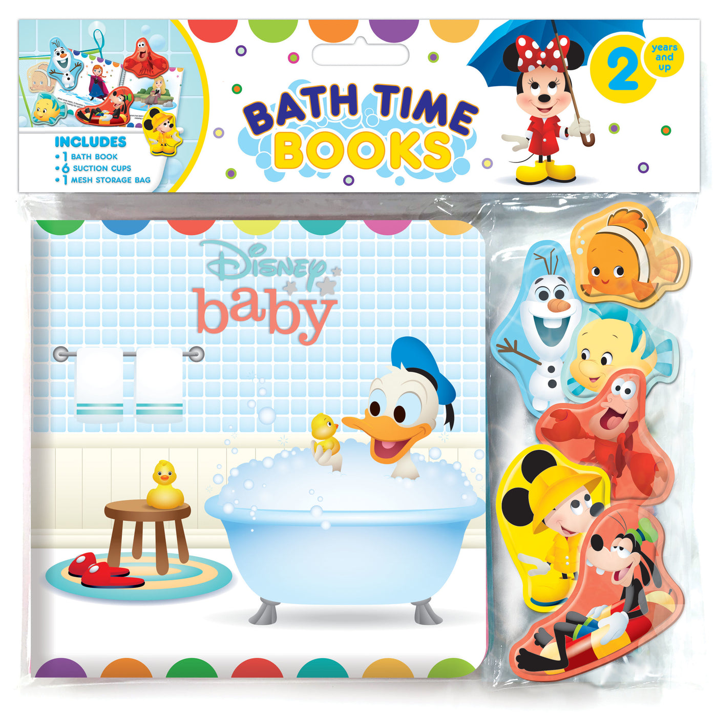 DISNEY BABIES BATHTIME BOOKS (EVA BAG)