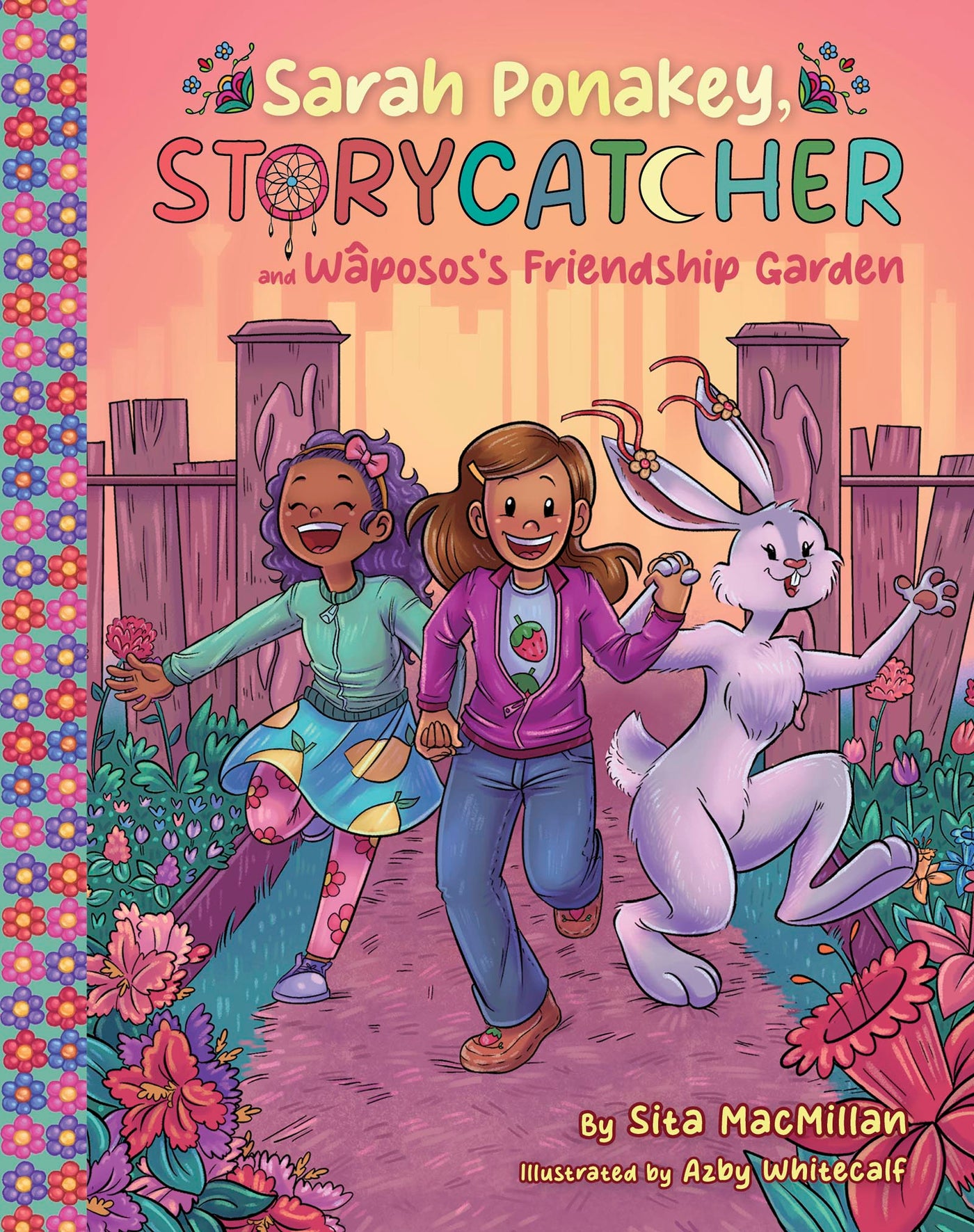 Sarah Ponakey, Storycatcher, and Wâposos’s Friendship Garden