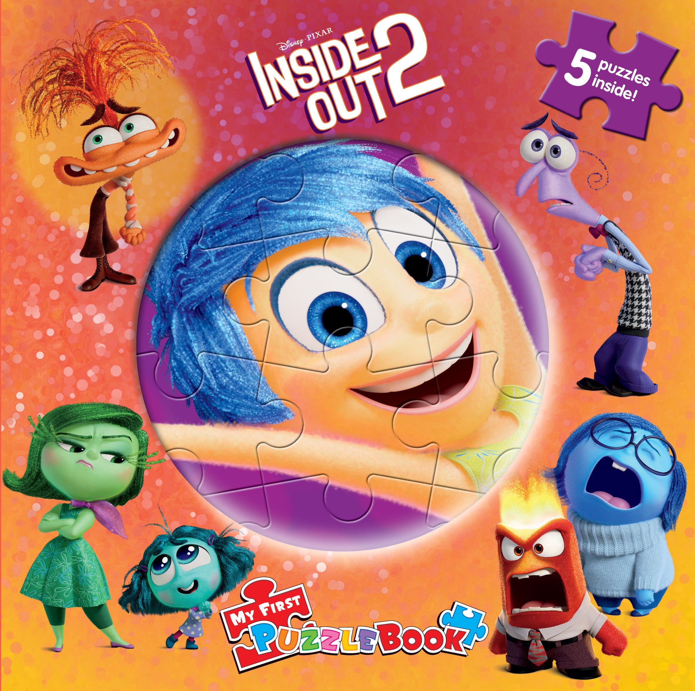 DISNEY INSIDE OUT 2 MY FIRST PUZZLE BOOK