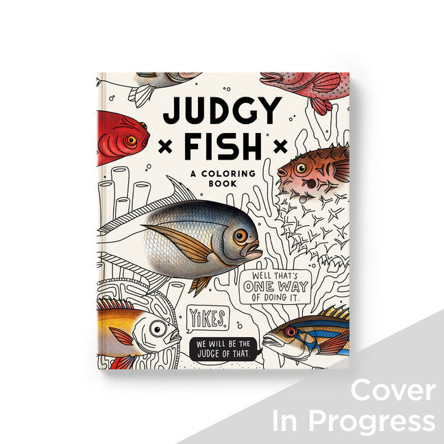 Judgy Fish Coloring Book