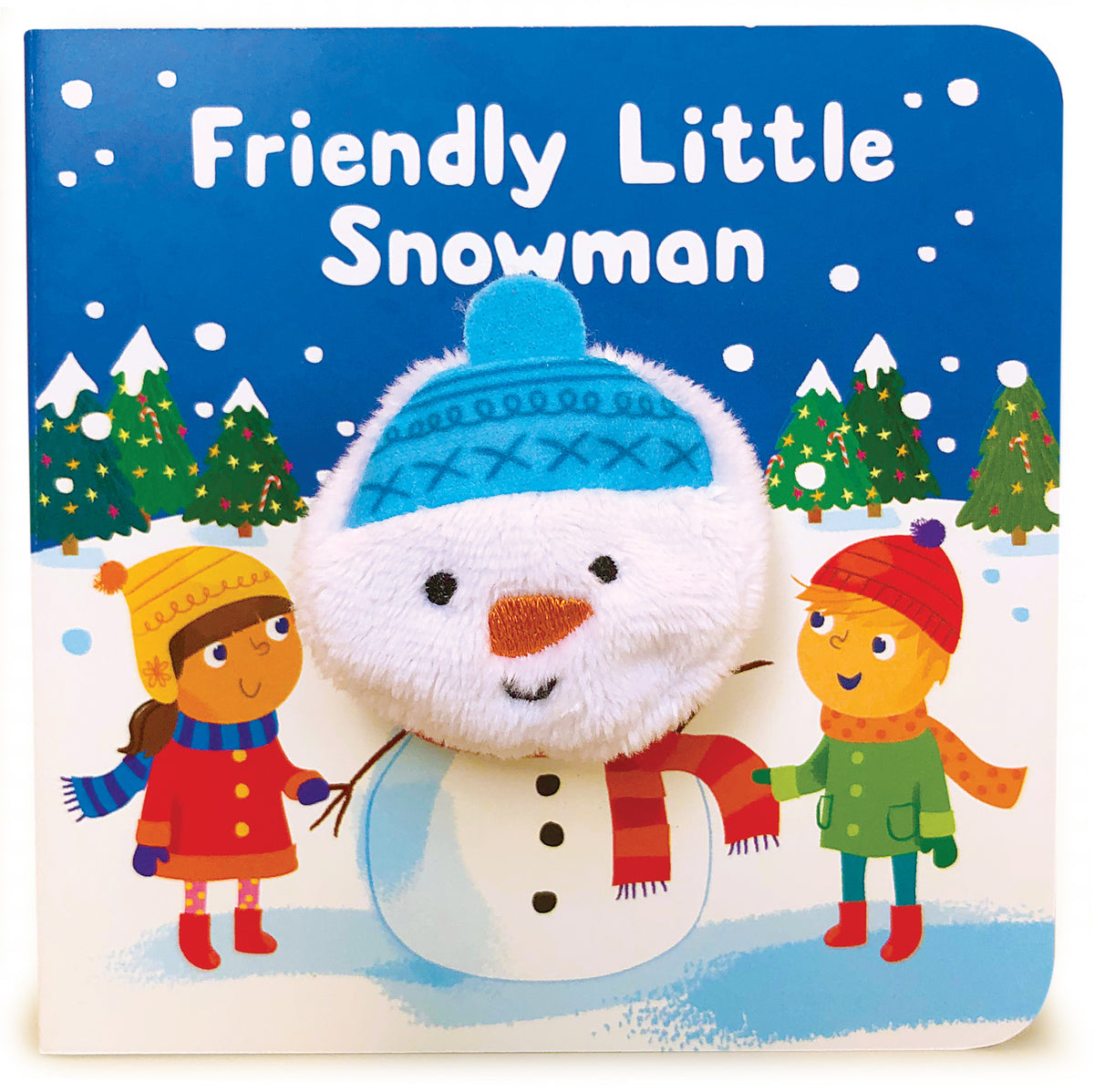 Friendly Little Snowman Puppet Book