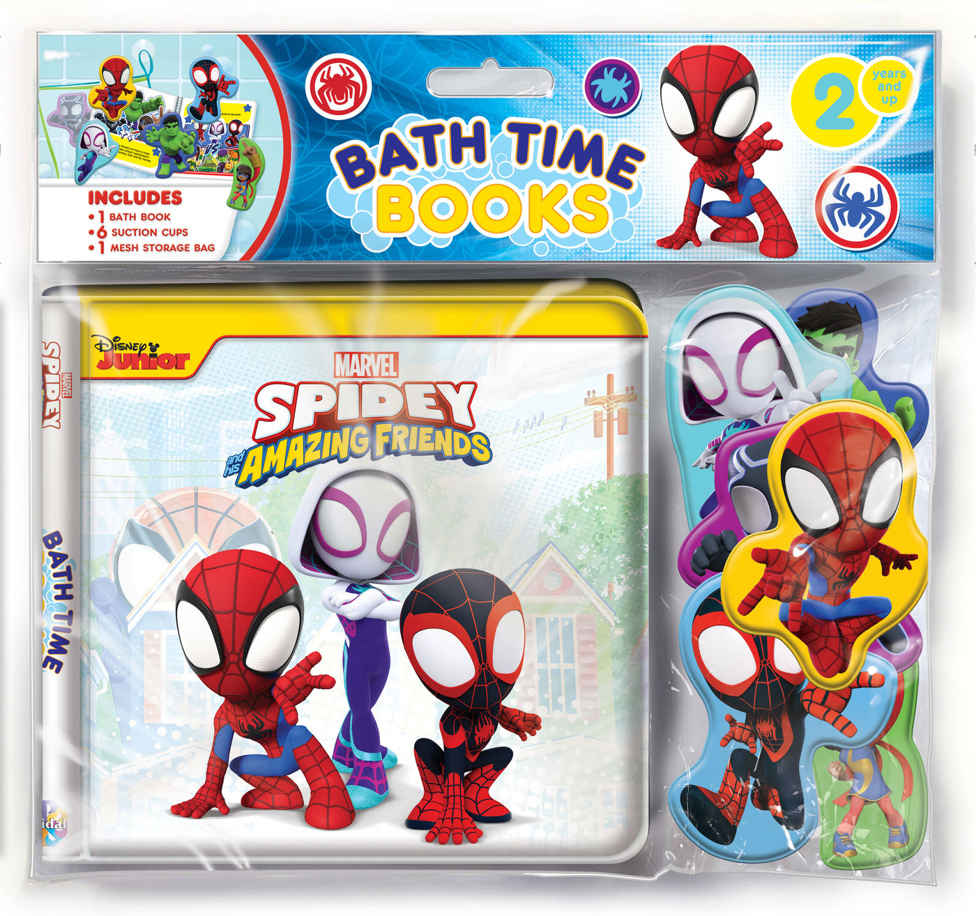 MARVEL SPIDEY OR SPIDER-MAN BATHTIME BOOK (EVA)