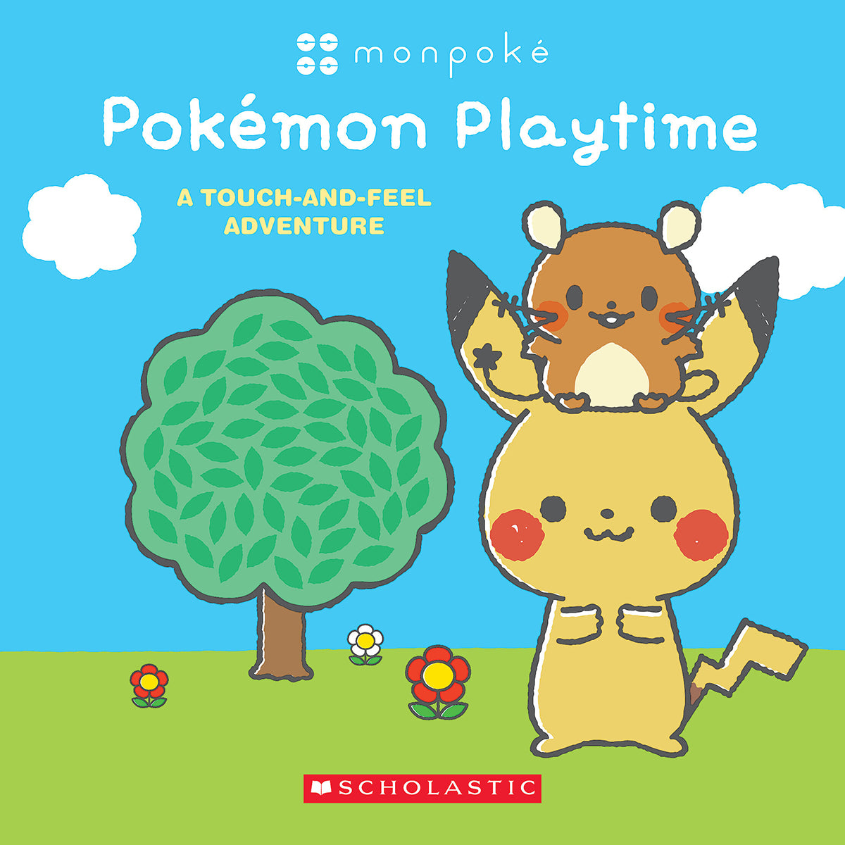 Pokémon Playtime: A Touch and Feel Adventure (Monpoké Board Book) (Media tie-in)