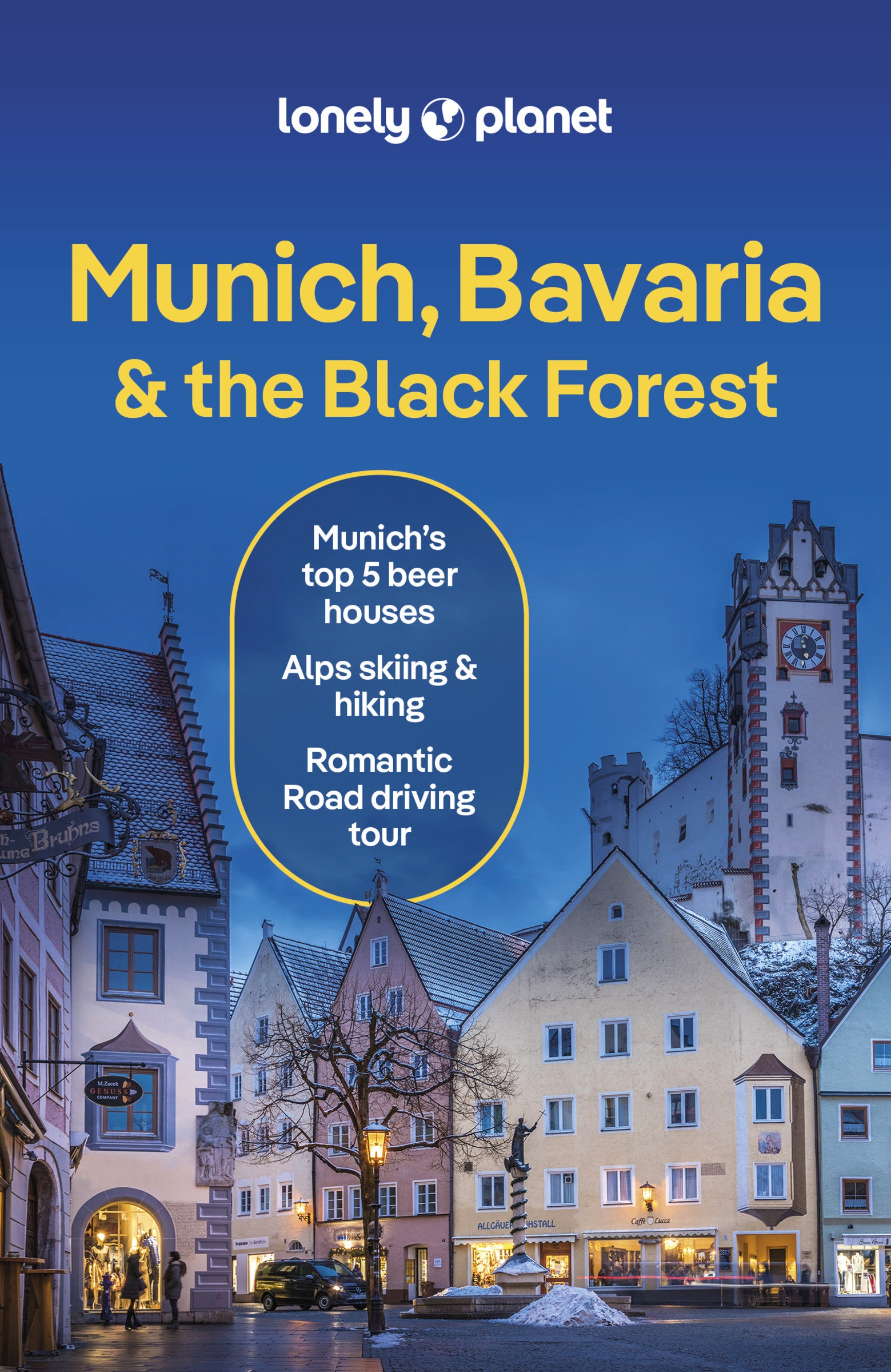 Lonely Planet Munich, Bavaria &amp; the Black Forest 8 8th Ed.