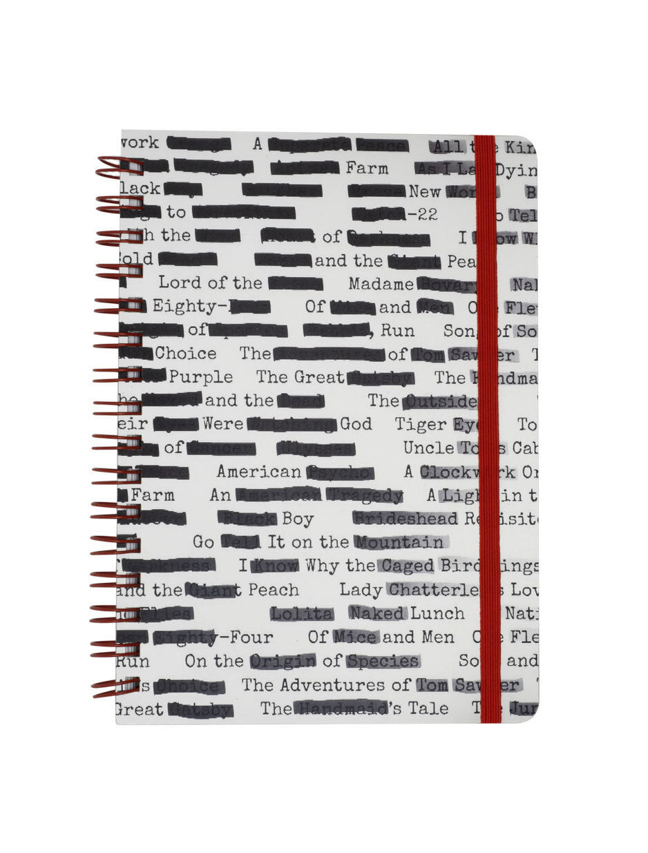Banned Books Lenticular Notebook