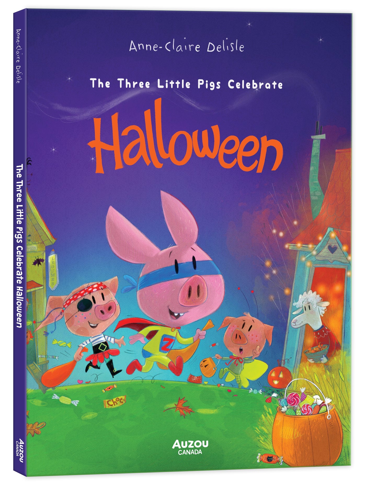 The Three Little Pigs Celebrate Halloween