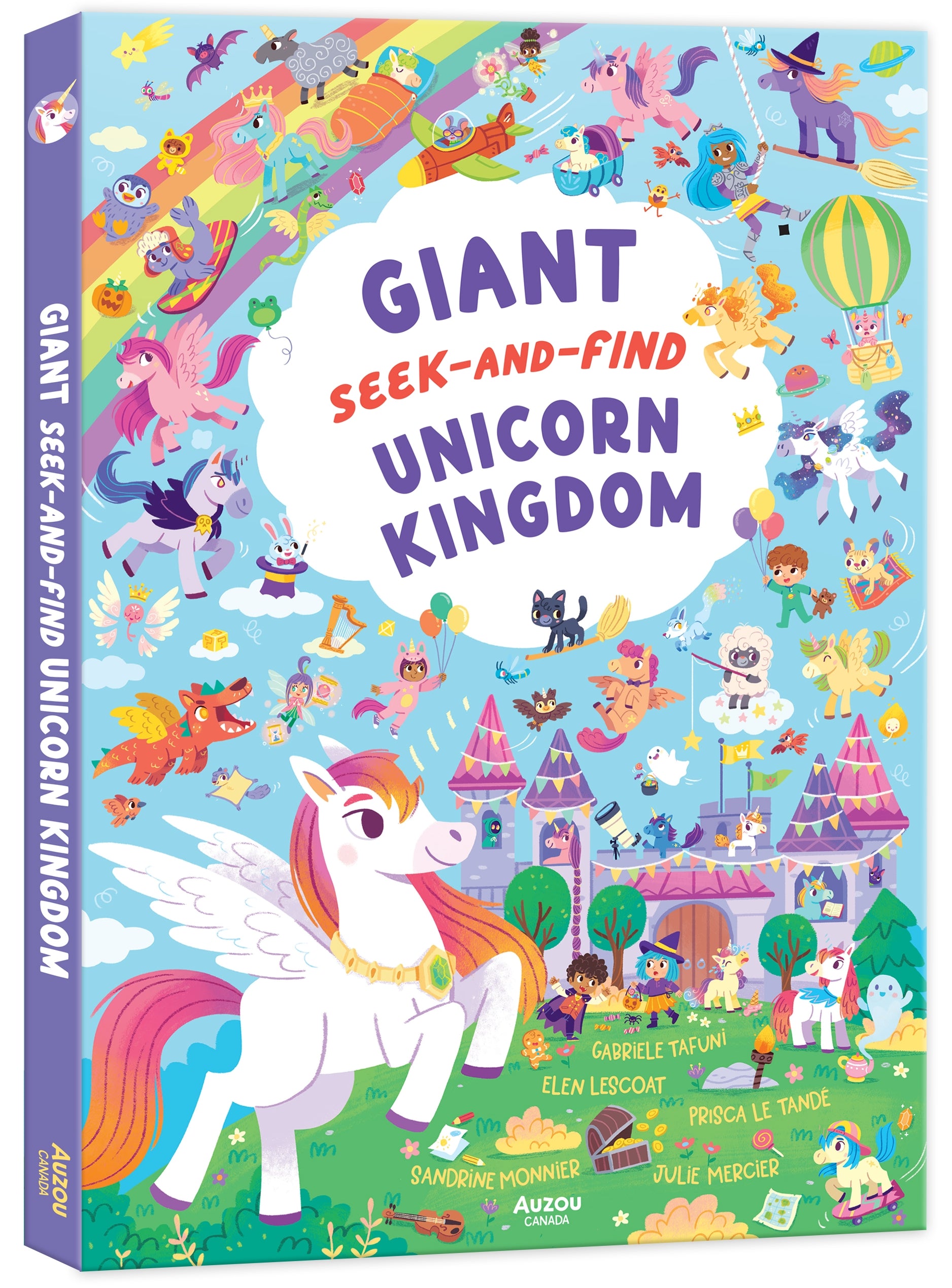 Giant Seek-and-Find Unicorn Kingdom