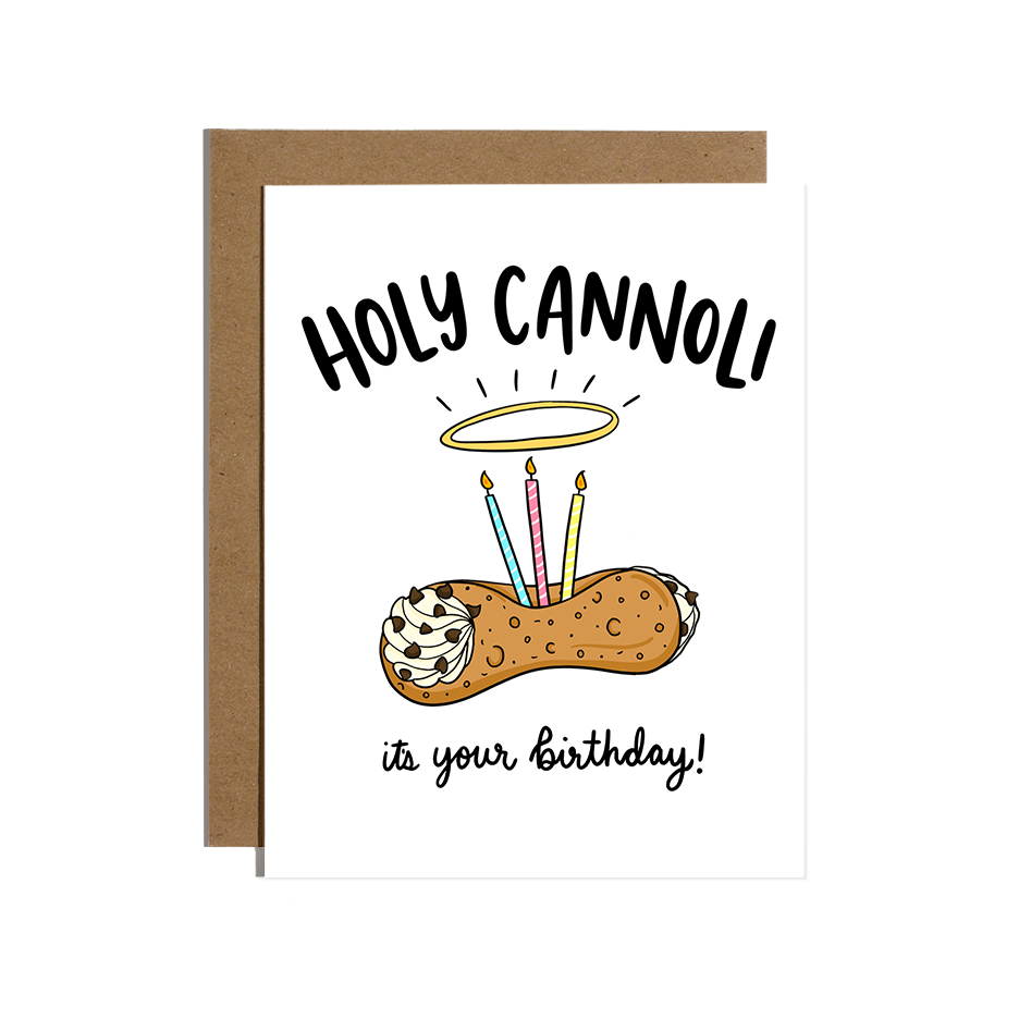 Holy Cannoli Birthday