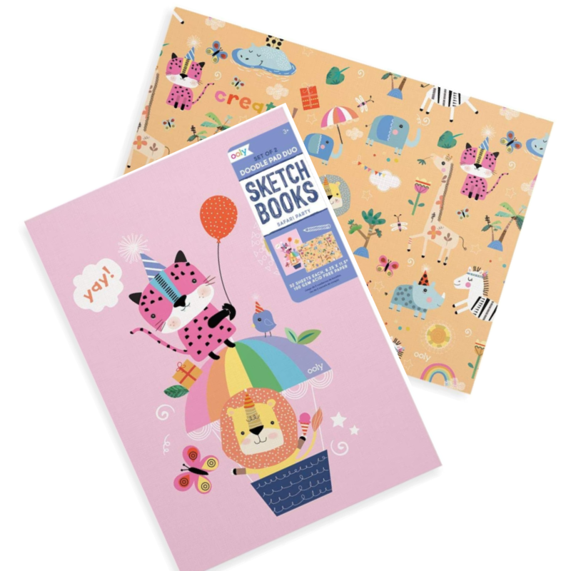 Doodle Pad Duo Sketchbooks: Safari Party